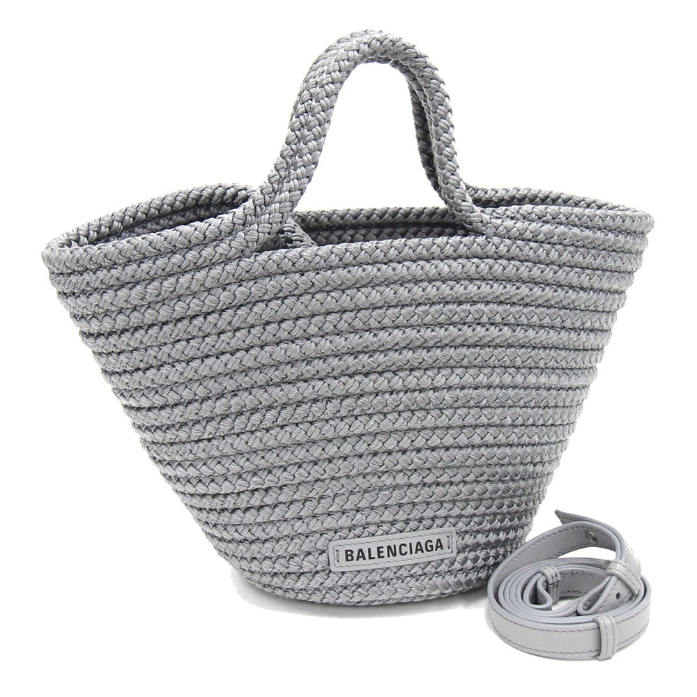 Balenciaga handbag Ibiza Basket gray crossbody shoulder bag - Picture 1 of 7